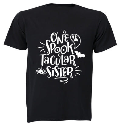 Spook-tacular Sister - Halloween - Kids T-Shirt - BuyAbility South Africa