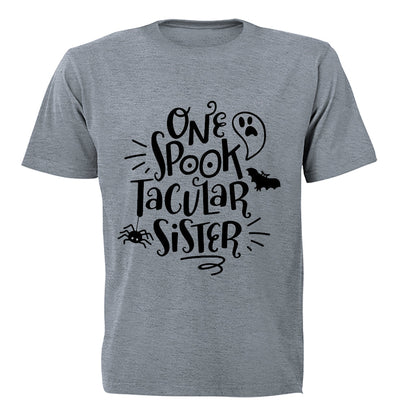 Spook-tacular Sister - Halloween - Kids T-Shirt - BuyAbility South Africa