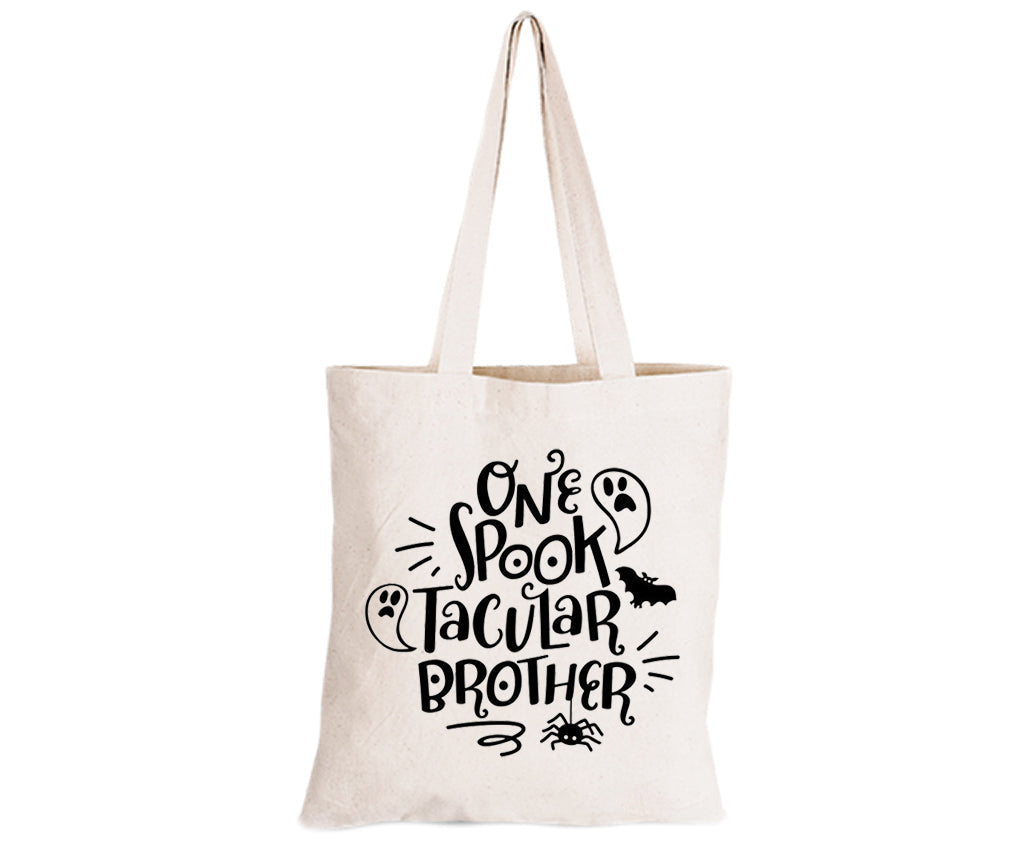 Spook-tacular Brother - Halloween - Eco-Cotton Trick or Treat Bag - BuyAbility South Africa