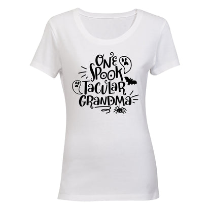 Spook-tacular Grandma - Halloween - Ladies - T-Shirt - BuyAbility South Africa