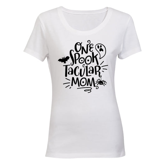 Spook-tacular Mom - Halloween - Ladies - T-Shirt - BuyAbility South Africa
