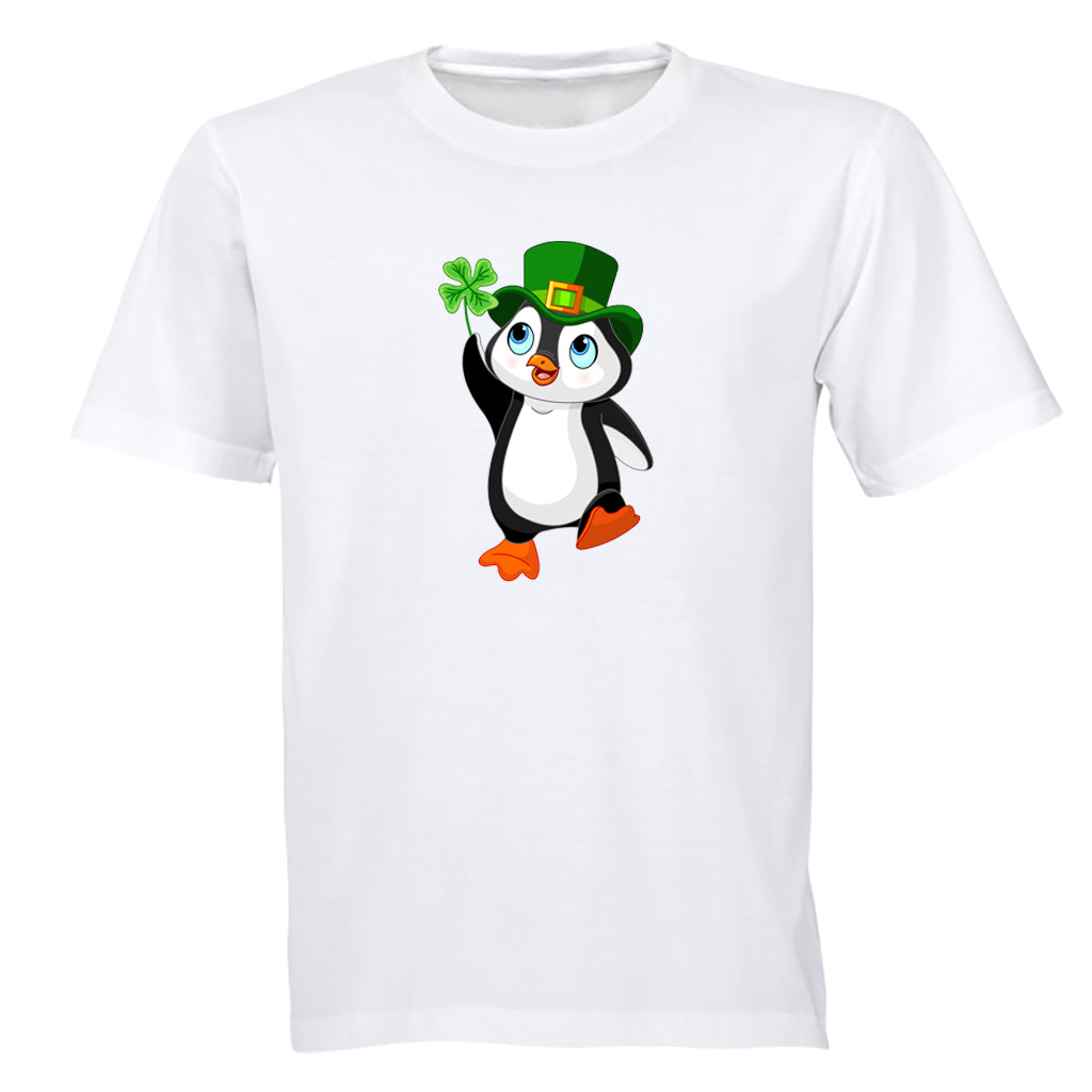 St. Patrick's Penguin - Kids T-Shirt - BuyAbility South Africa