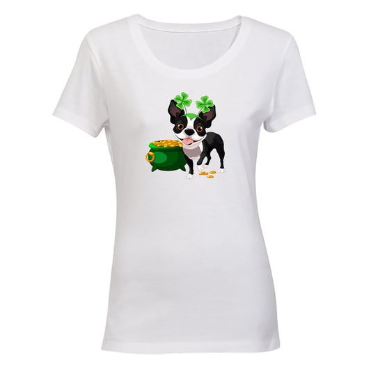St. Patrick's Dog - Ladies - T-Shirt - BuyAbility South Africa