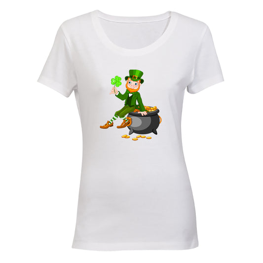St. Patricks Leprechaun - Ladies - T-Shirt - BuyAbility South Africa
