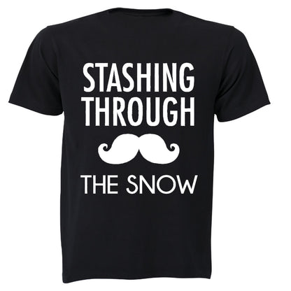Stashing Through the Snow - Christmas - Adults - T-Shirt - BuyAbility South Africa