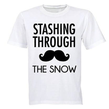 Stashing Through the Snow - Christmas - Adults - T-Shirt - BuyAbility South Africa