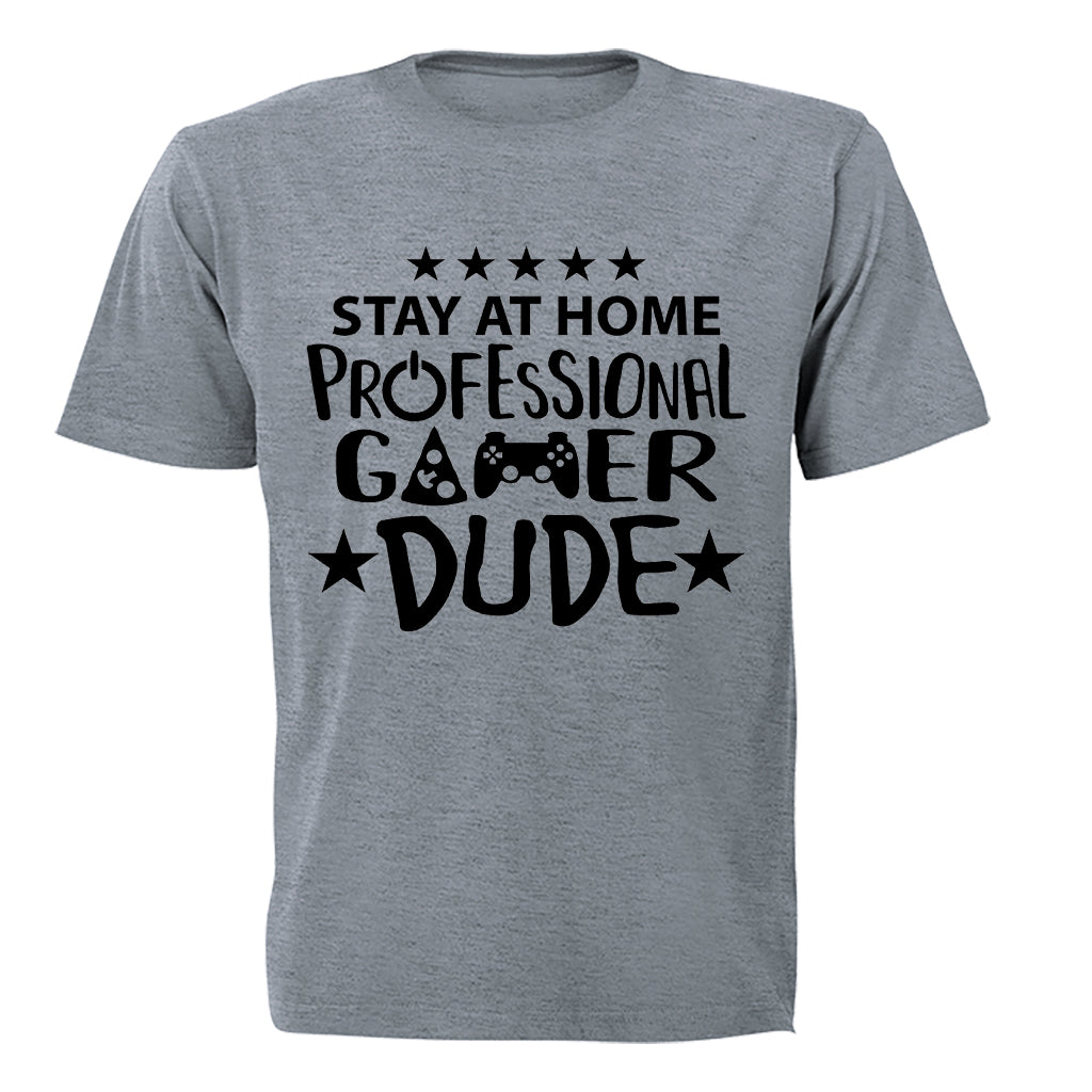 Stay At Home Gamer Dude - Adults - T-Shirt - BuyAbility South Africa