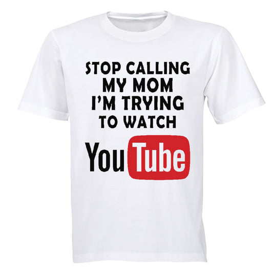 Stop Calling My Mom - Kids T-Shirt - BuyAbility South Africa