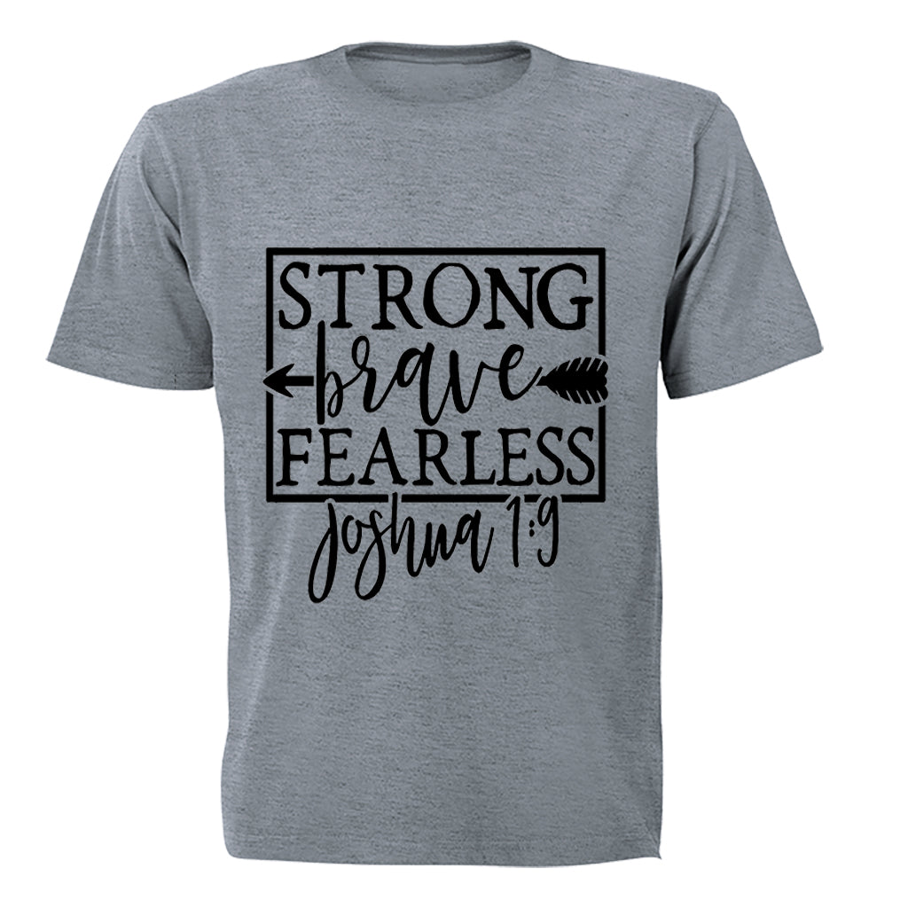 Strong - Brave - Fearless - Kids T-Shirt - BuyAbility South Africa