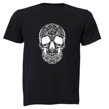 Sugar Skull - Halloween - Adults - T-Shirt - BuyAbility South Africa