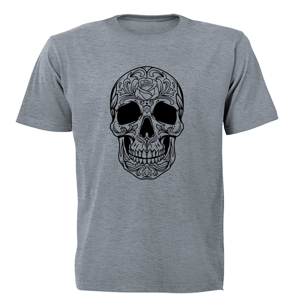 Sugar Skull - Halloween - Adults - T-Shirt - BuyAbility South Africa