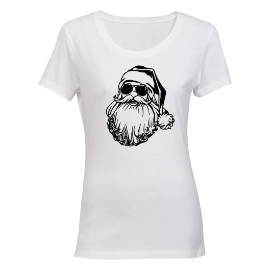 Sunglasses Christmas Santa - Ladies - T-Shirt - BuyAbility South Africa