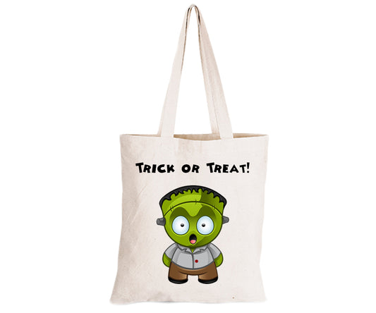 Surprised Frankenstein - Halloween - Eco-Cotton Trick or Treat Bag - BuyAbility South Africa