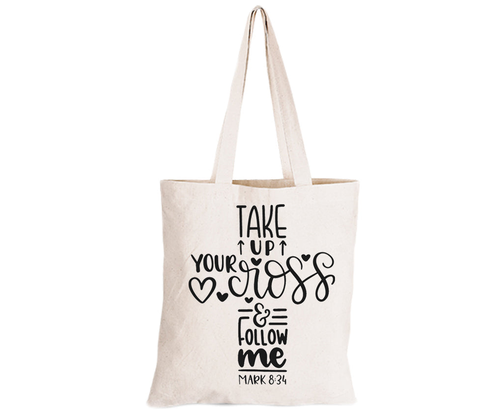 Take Up Your Cross- Eco-Cotton Natural Fibre Bag - BuyAbility South Africa