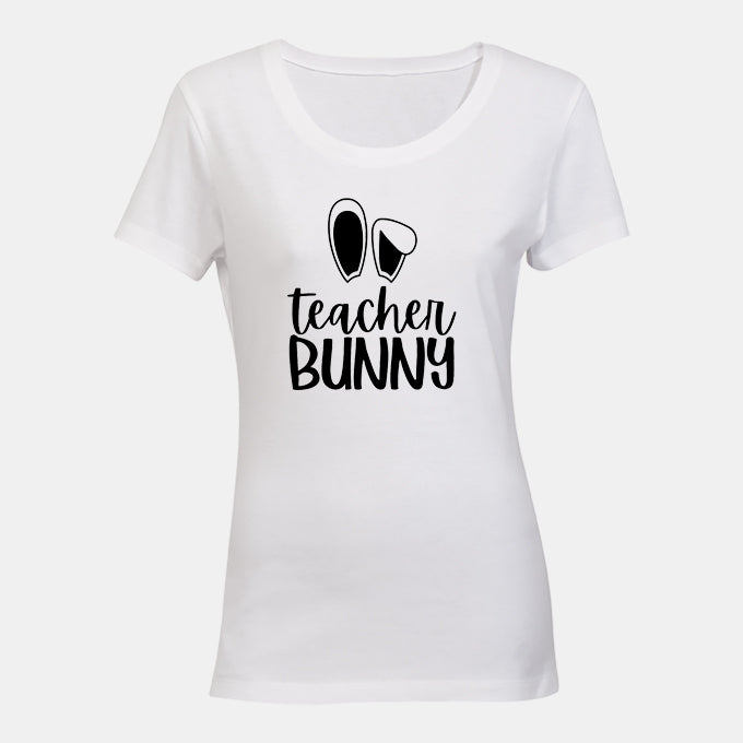 Teacher Bunny - Easter Ears - Ladies - T-Shirt - BuyAbility South Africa