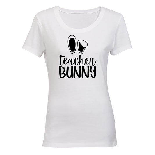 Teacher Bunny - Easter Ears - Ladies - T-Shirt - BuyAbility South Africa