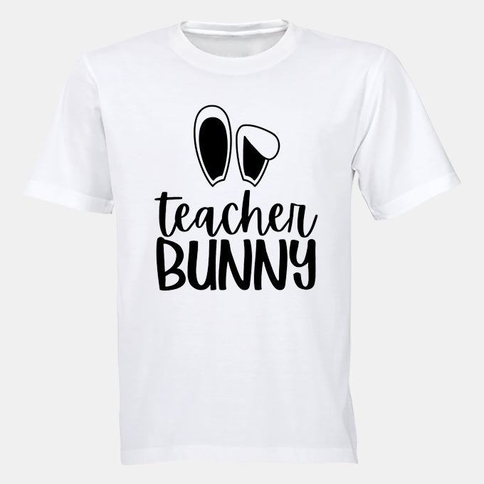 Teacher Bunny - Easter Ears - Adults - T-Shirt - BuyAbility South Africa