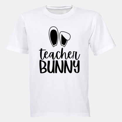 Teacher Bunny - Easter Ears - Adults - T-Shirt - BuyAbility South Africa