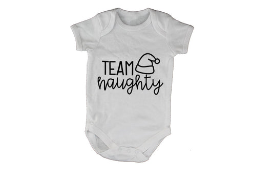 Team Naughty - Christmas - Baby Grow - BuyAbility South Africa