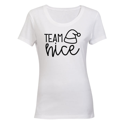 Team Nice - Christmas - Ladies - T-Shirt - BuyAbility South Africa