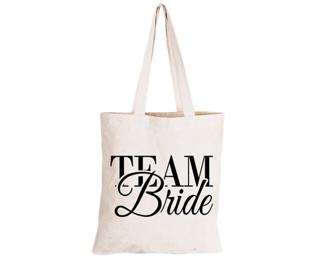 Team Bride - Eco-Cotton Natural Fibre Bag - BuyAbility South Africa