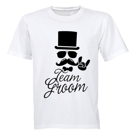 Team Groom - Mr Cool! - Adults - T-Shirt