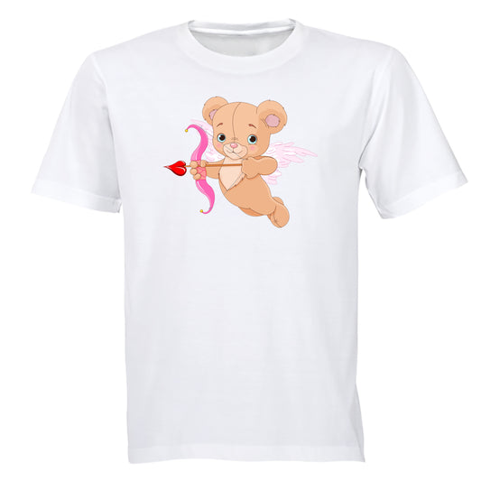 Valentine Teddy Cupid - Kids T-Shirt - BuyAbility South Africa