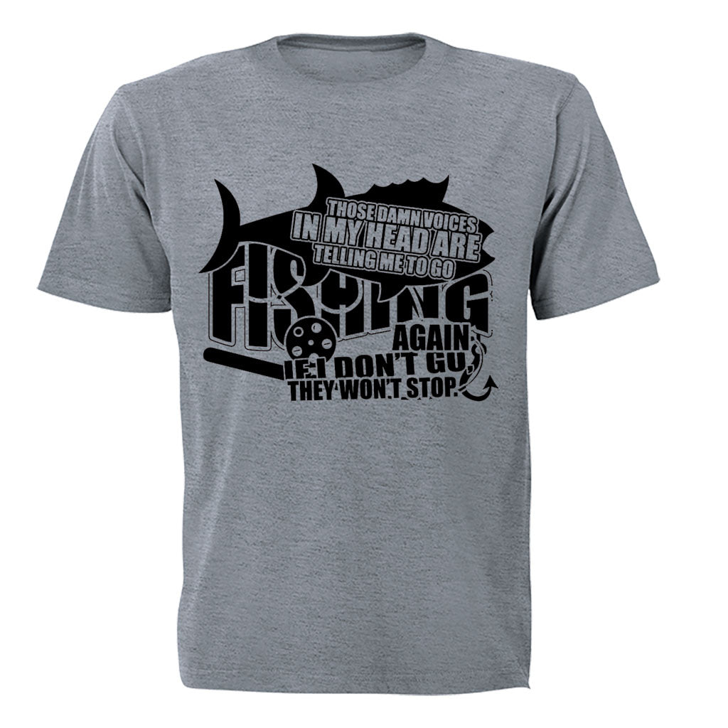 Telling Me to Go Fishing - Adults - T-Shirt - BuyAbility South Africa