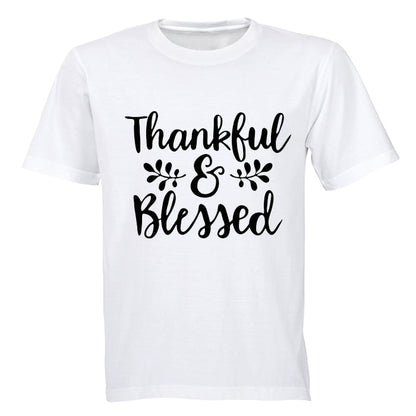 Thankful & Blessed - Kids T-Shirt - BuyAbility South Africa
