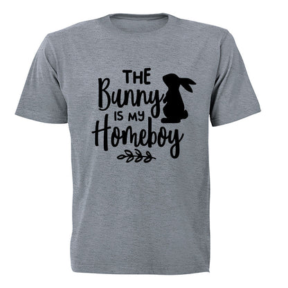 The Bunny is my Homeboy - Easter - Adults - T-Shirt - BuyAbility South Africa