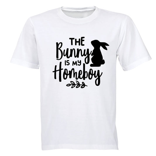 The Bunny is my Homeboy - Easter - Kids T-Shirt - BuyAbility South Africa