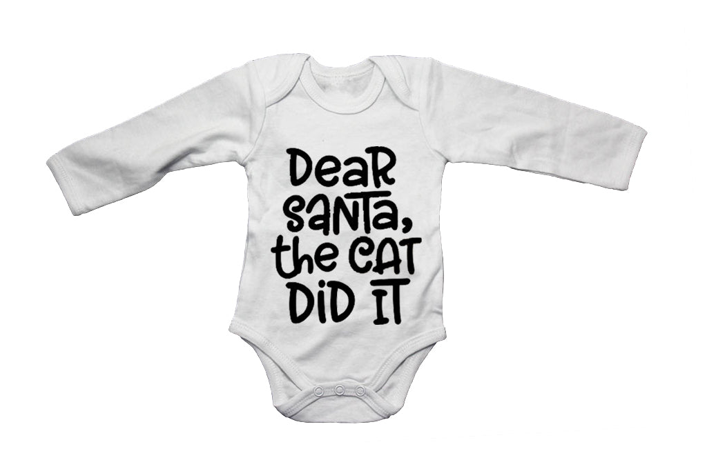 The Cat Did It - Christmas - Baby Grow - BuyAbility South Africa