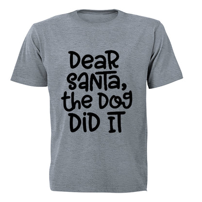 The Dog Did It - Christmas - Kids T-Shirt - BuyAbility South Africa
