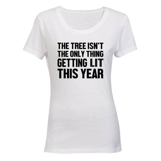 The Tree - Christmas - Ladies - T-Shirt - BuyAbility South Africa