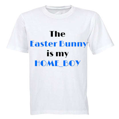 The Easter Bunny is my Home_Boy - Kids T-Shirt - BuyAbility South Africa