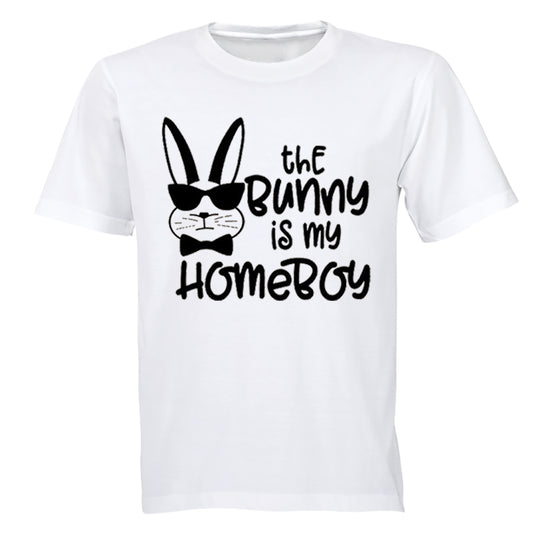 The Bunny is My Homeboy - Easter - Kids T-Shirt - BuyAbility South Africa