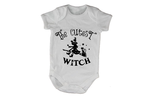 The Cutest Witch - Halloween - Baby Grow - BuyAbility South Africa