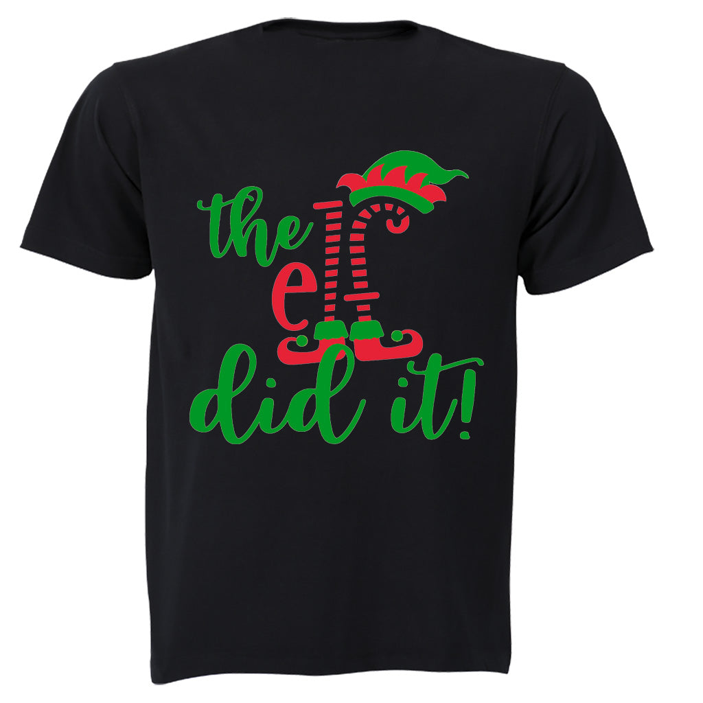 The ELF Did It - Christmas - Kids T-Shirt - BuyAbility South Africa