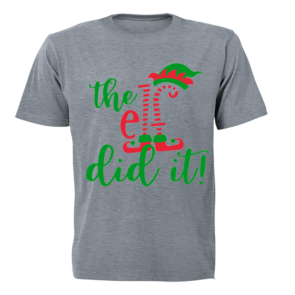 The ELF Did It - Christmas - Kids T-Shirt - BuyAbility South Africa