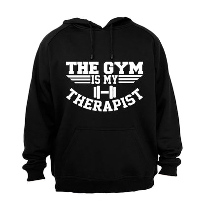 The Gym is my Therapist - Hoodie - BuyAbility South Africa