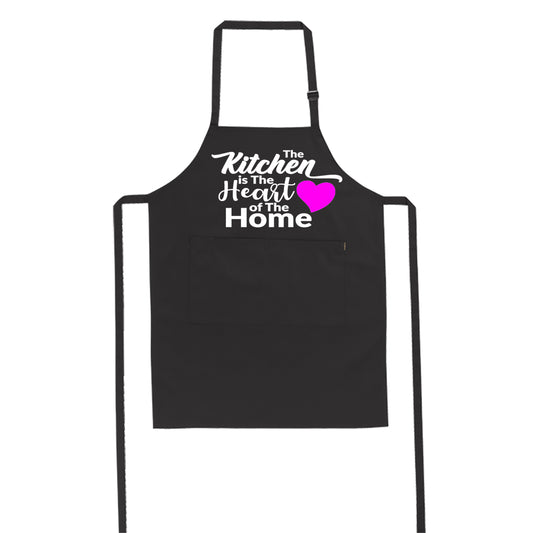 The Kitchen is the Heart of the Home - Pink Heart - Apron - BuyAbility South Africa