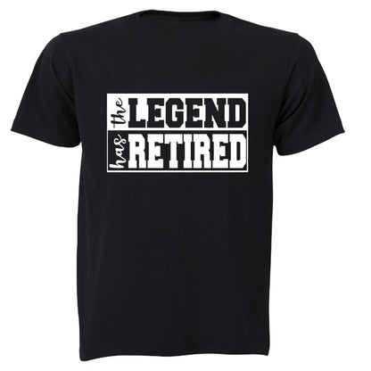The Legend Has Retired - Adults - T-Shirt - BuyAbility South Africa
