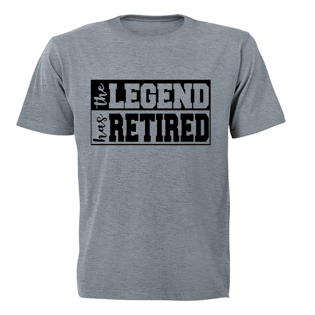 The Legend Has Retired - Adults - T-Shirt - BuyAbility South Africa