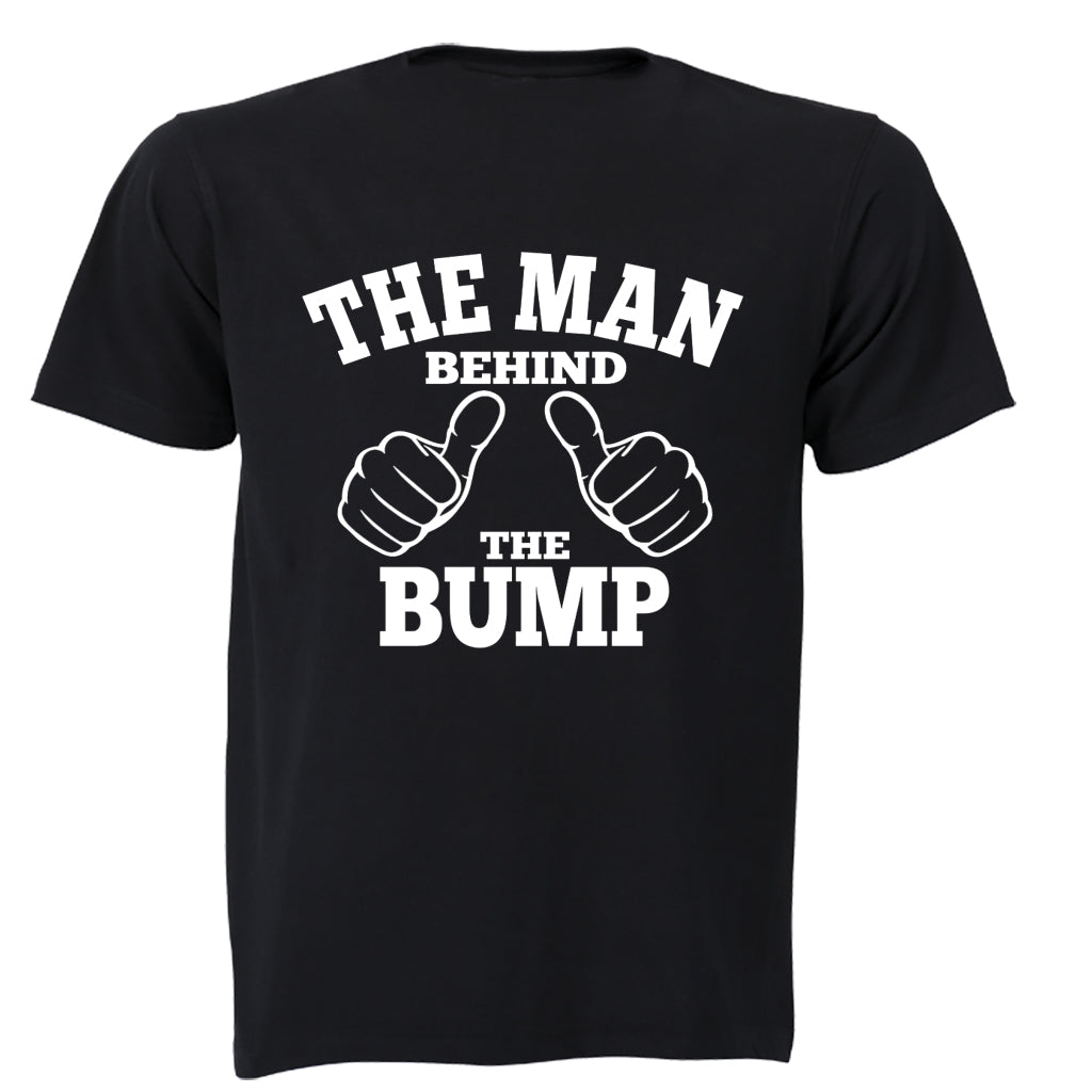 The Man Behind The Bump - Thumbs - Adults - T-Shirt - BuyAbility South Africa
