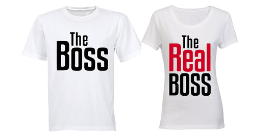 The REAL Boss - Couples Tees - BuyAbility South Africa