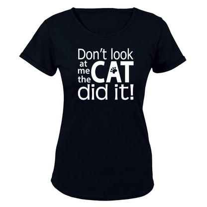 The Cat Did It - Ladies - T-Shirt - BuyAbility South Africa