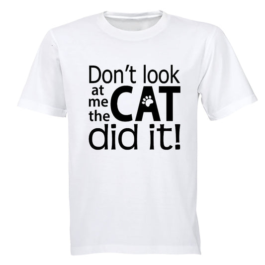 The Cat Did It - Adults - T-Shirt - BuyAbility South Africa