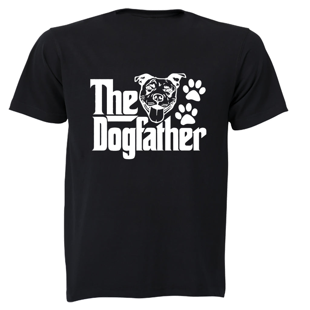 The Dogfather - Pitbull - Adults - T-Shirt - BuyAbility South Africa