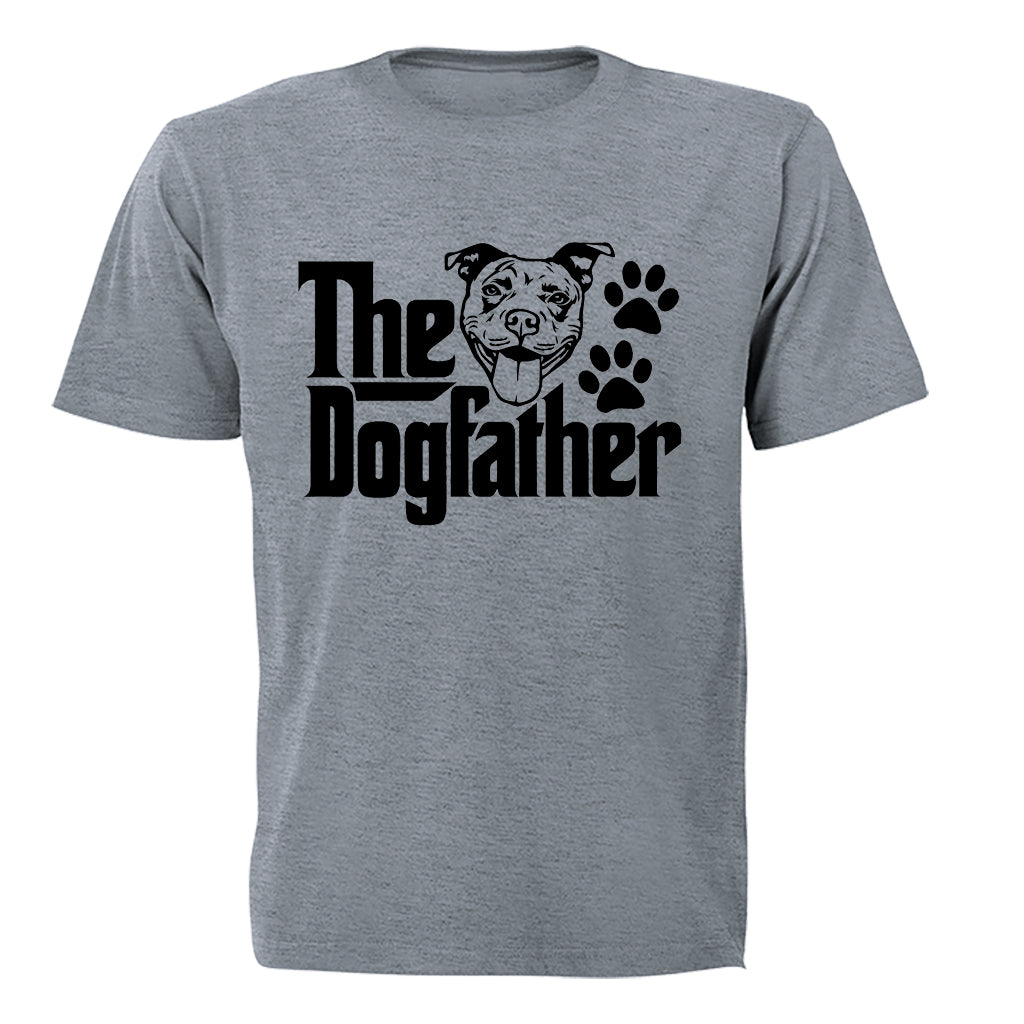 The Dogfather - Pitbull - Adults - T-Shirt - BuyAbility South Africa