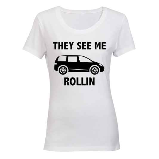 They See Me Rollin - Family Van - Ladies - T-Shirt - BuyAbility South Africa